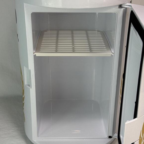 Miller Lite 8 Can Portable Mini Fridge 12V DC 120V AC Cooler Excellent Condition - Picture 5 of 10